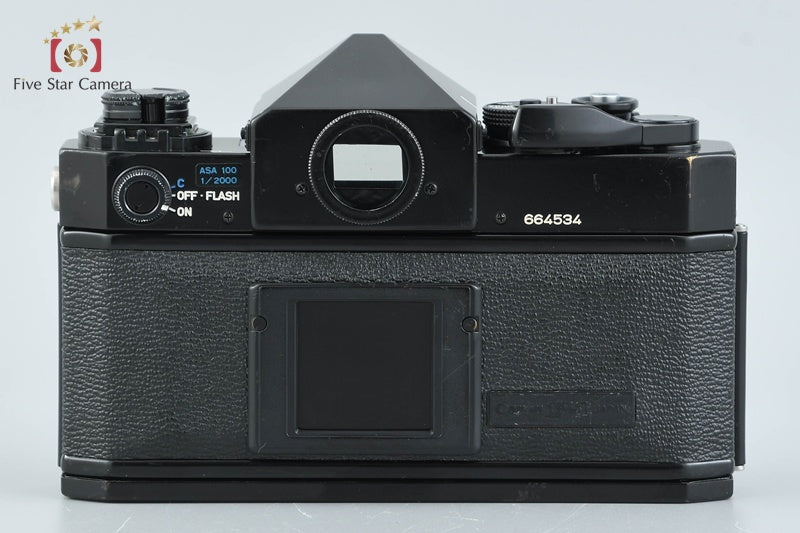 Canon F-1 Later Model 35mm SLR Film Camera Body