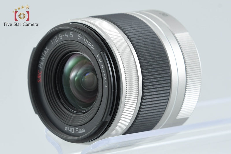 "Shutter count 538" PENTAX Q7 Silver 12.4 MP Digital Camera 5-15 Lens