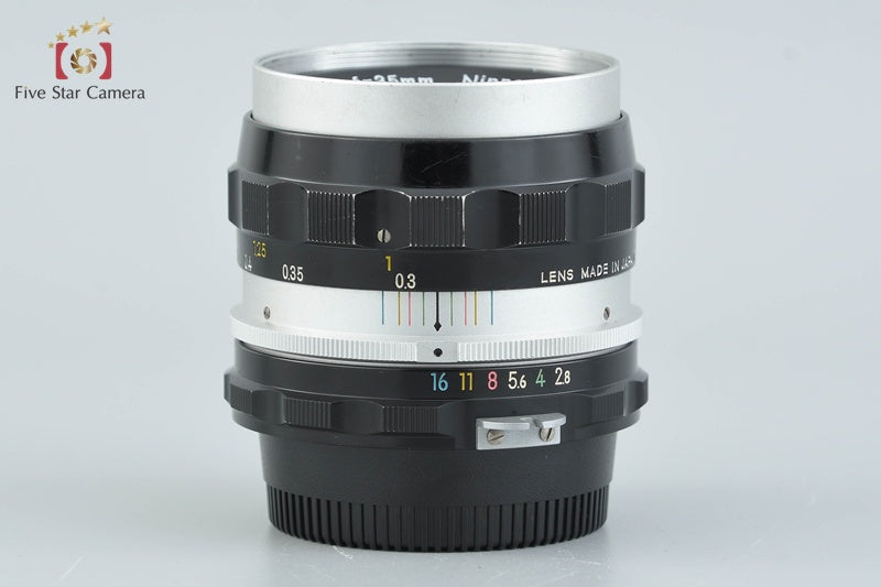 Nikon NIKKOR-S Auto 35mm f/2.8 Non Ai Lens