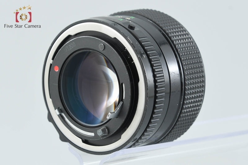 Canon New FD 50mm f/1.2