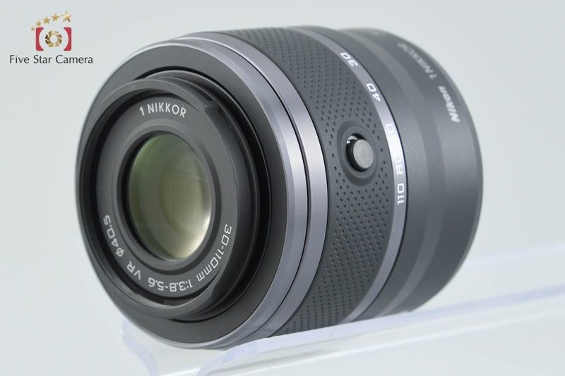 "Shutter count 369" Nikon 1 J1 Black 10.1 MP Digital Camera 30-110 Lens