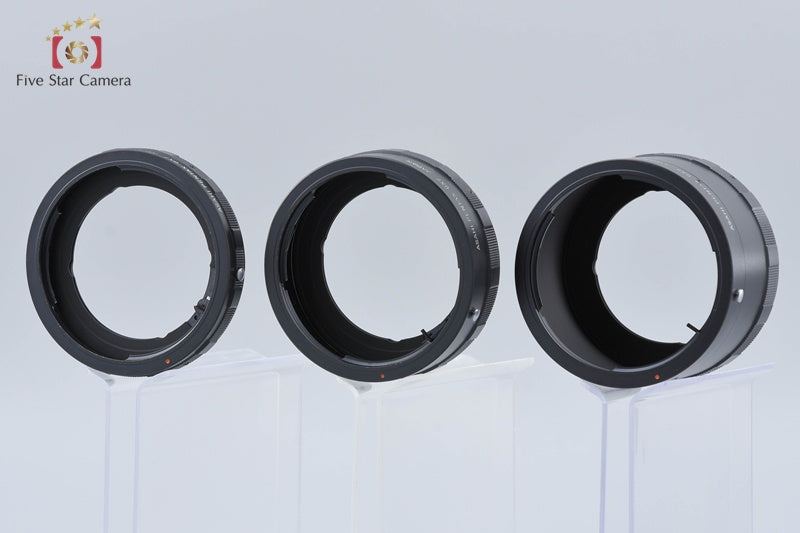 Pentax 6x7 Extension Tube Set No.1, No.2, No.3