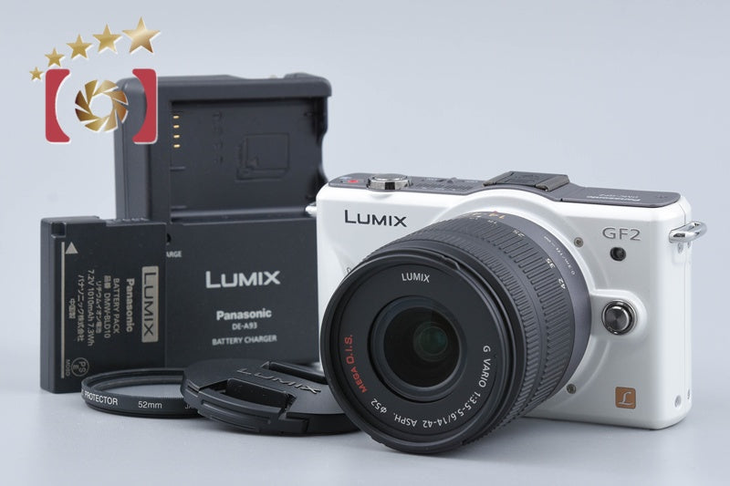 Panasonic LUMIX DMC-GF2 White LUMIX G VARIO 14-42 Lens [Japanese Language Only]