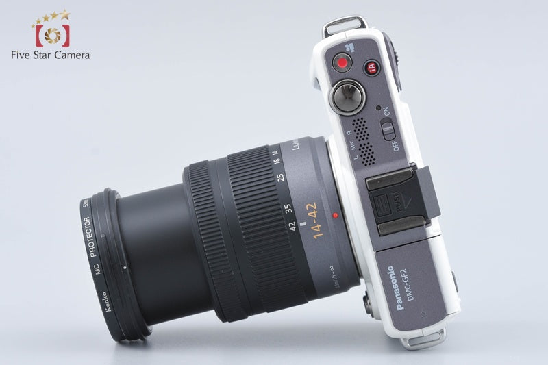 Panasonic LUMIX DMC-GF2 White LUMIX G VARIO 14-42 Lens [Japanese Language Only]