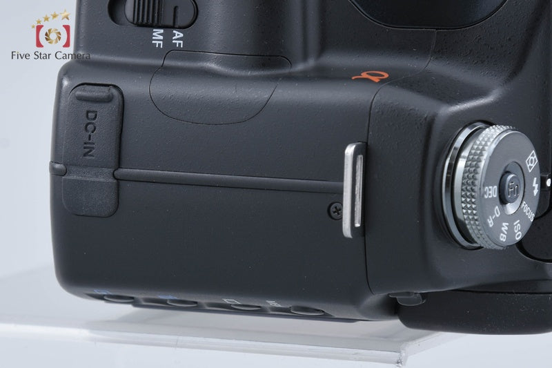 Sony α100 DSLR-A100 Black 10.2 MP Digital SLR Camera [Japanese Language Only]