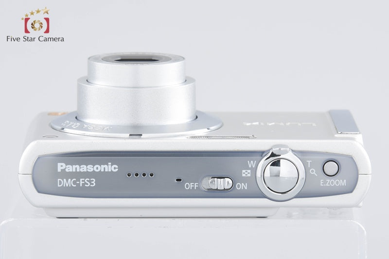 Panasonic LUMIX DMC-FS3 Silver 8.1 MP Digital Camera [Japanese Language Only]