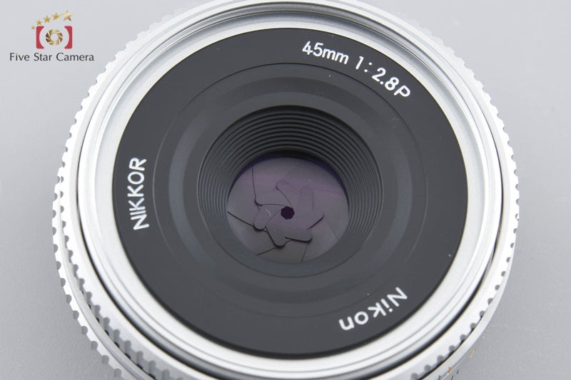 Nikon Ai NIKKOR 45mm f/2.8 P Silver