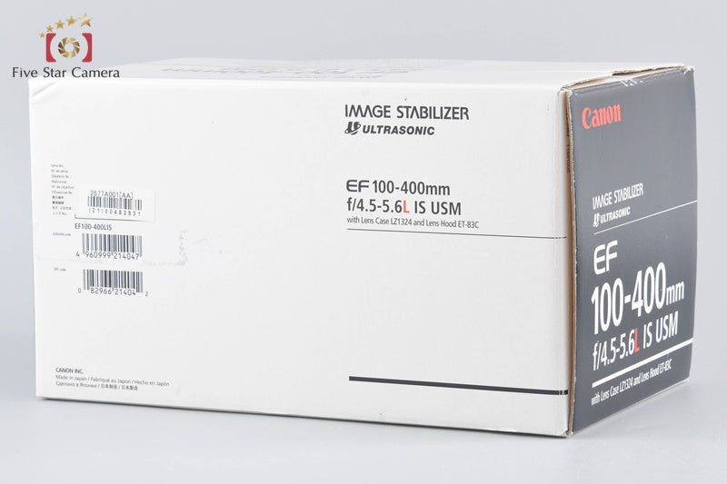 Canon EF 100-400mm f/4.5-5.6 L IS USM w/ Box