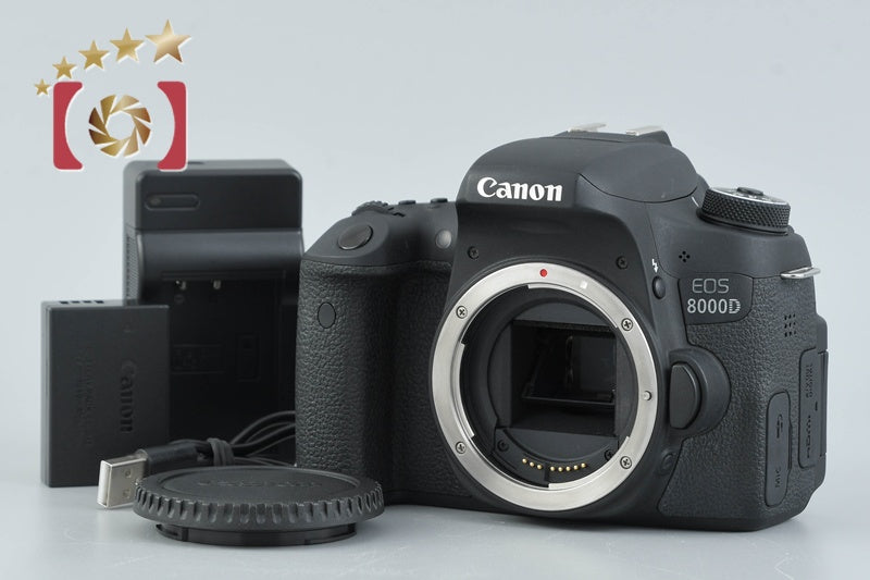 "Count 1,355" Canon EOS 8000D / Rebel T6s / 760D 24.2 MP Digital SLR Camera Body
