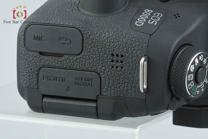 "Count 1,355" Canon EOS 8000D / Rebel T6s / 760D 24.2 MP Digital SLR Camera Body