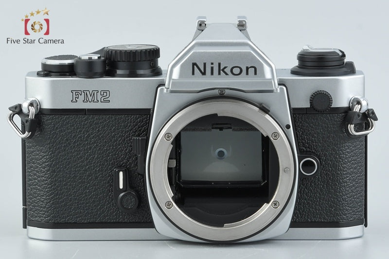 Nikon FM2 Silver 35mm SLR Film Camera Body