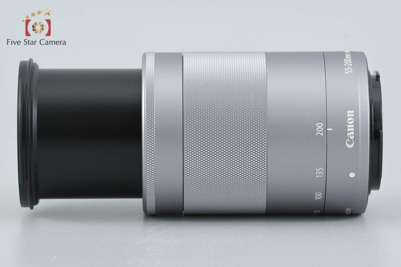 Canon EF-M 55-200mm f/4.5-6.3 IS STM Silver