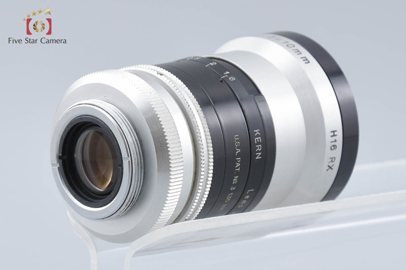 Kern Paillard SWITAR 10mm f/1.6 H16RX for C Mount