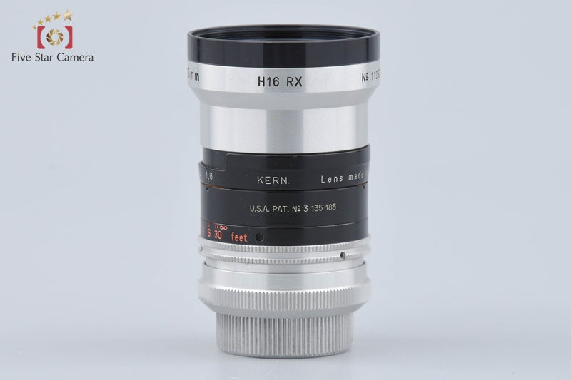 Kern Paillard SWITAR 10mm f/1.6 H16RX for C Mount