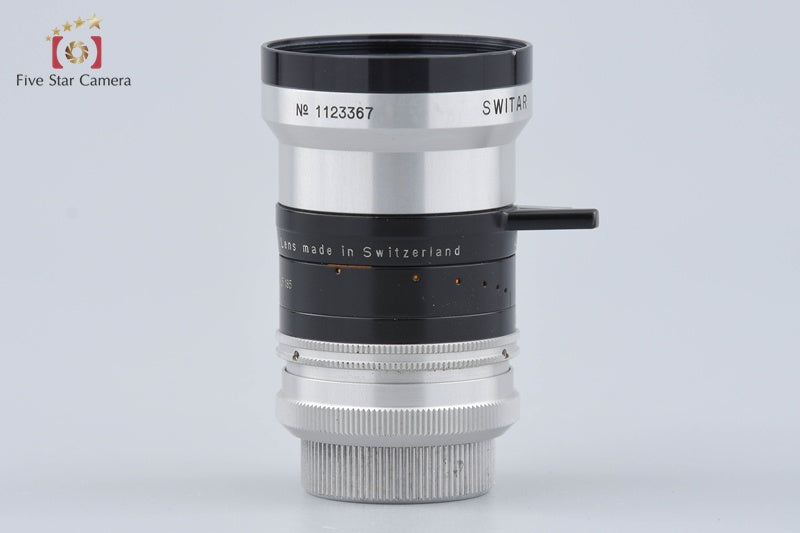 Kern Paillard SWITAR 10mm f/1.6 H16RX for C Mount