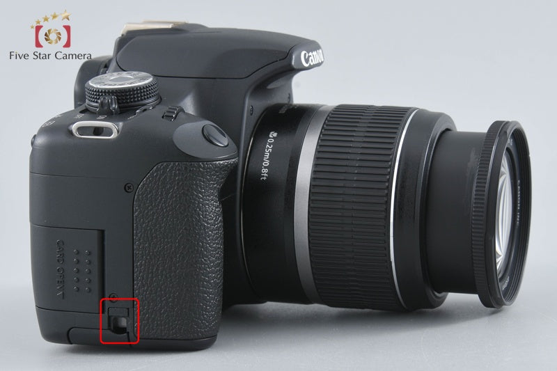 "Count 3,828" Canon EOS Kiss X3 / Rebel T1i / 500D 15.1 MP EF-S 18-55 IS Lens