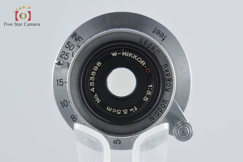 Nikon W-NIKKOR.C 35mm f/3.5 L39 LTM Leica Thread Mount