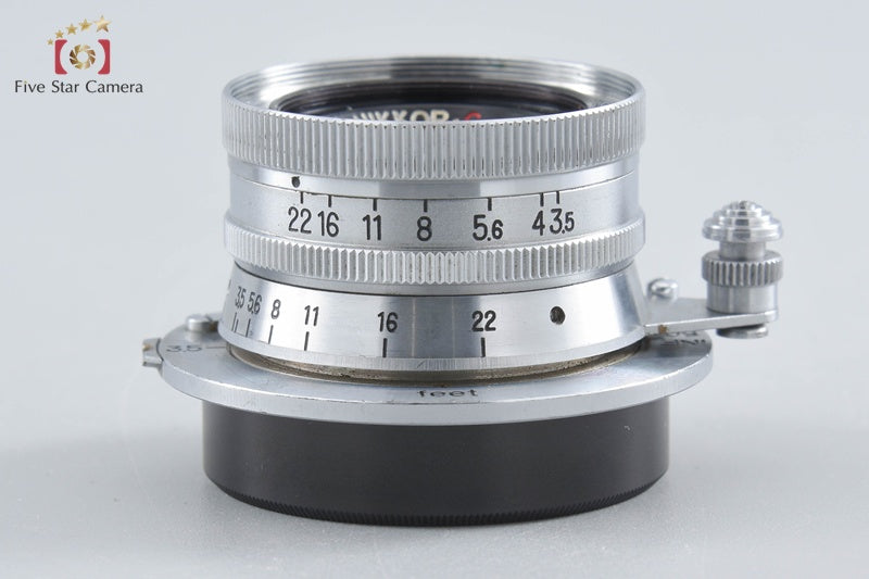 Nikon W-NIKKOR.C 35mm f/3.5 L39 LTM Leica Thread Mount