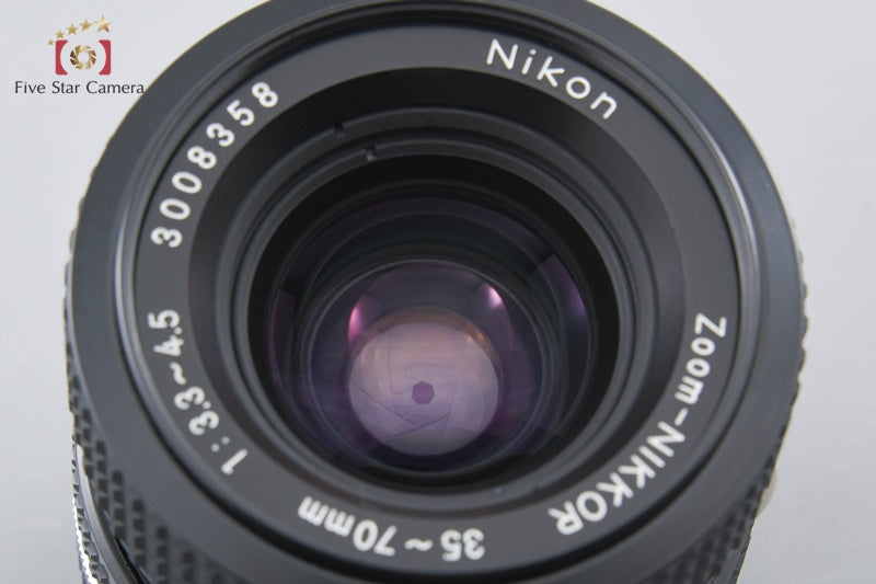 Nikon Ai-S Zoom NIKKOR 35-70mm f/3.3-4.5