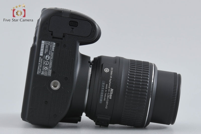 "Shutter count 1,951" Nikon D3200 Black 24.2 MP DSLR 18-55 VR Lens