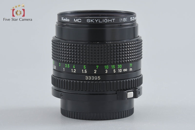Canon New FD 50mm f/1.4