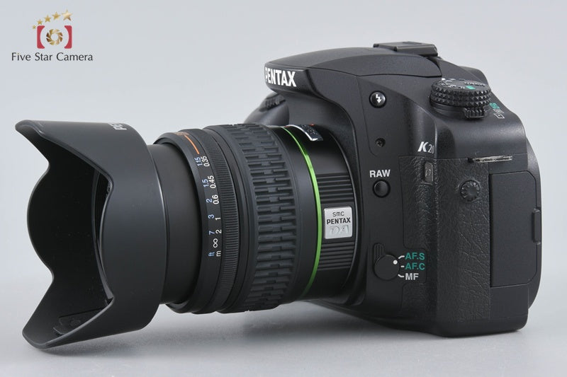 PENTAX K20D 14.6 MP Digital SLR Camera 18-55 Lens