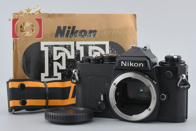 Nikon FE Black 35mm SLR Film Camera Body