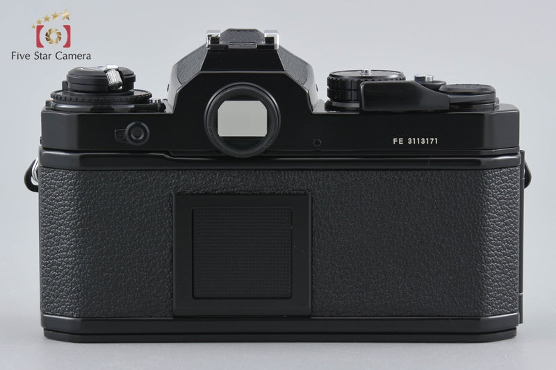 Nikon FE Black 35mm SLR Film Camera Body