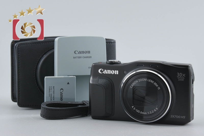 Canon PowerShot SX700 HS Black 16.1 MP Digital Camera