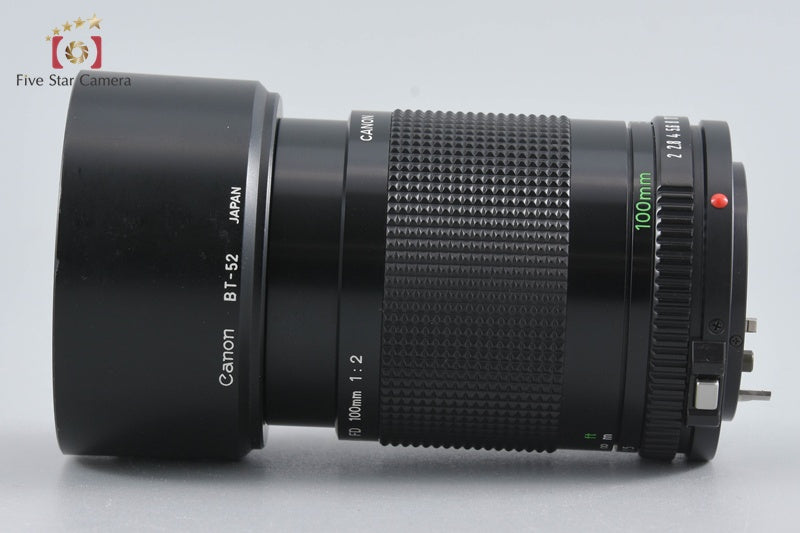 Canon New FD 100mm f/2