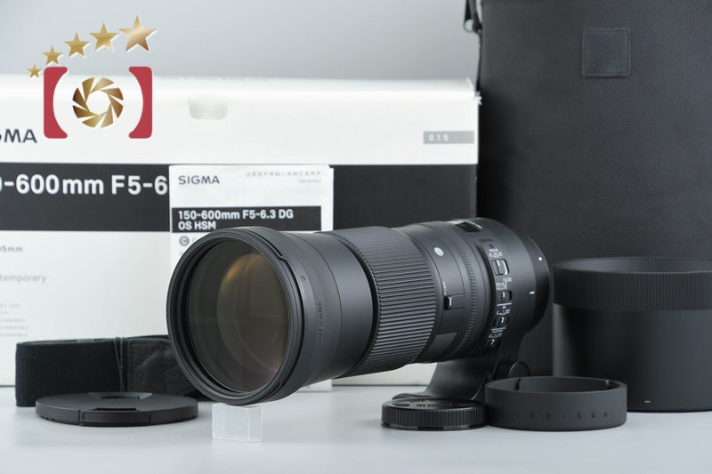 Sigma 150-600mm f/5-6.3 DG OS HSM Contemporary for Canon w/ Box