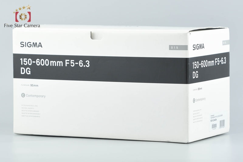Sigma 150-600mm f/5-6.3 DG OS HSM Contemporary for Canon w/ Box
