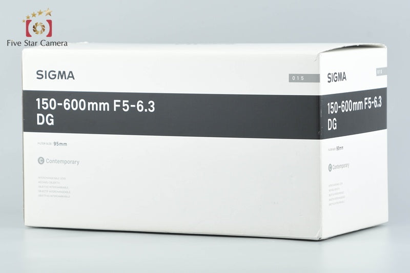 Sigma 150-600mm f/5-6.3 DG OS HSM Contemporary for Canon w/ Box