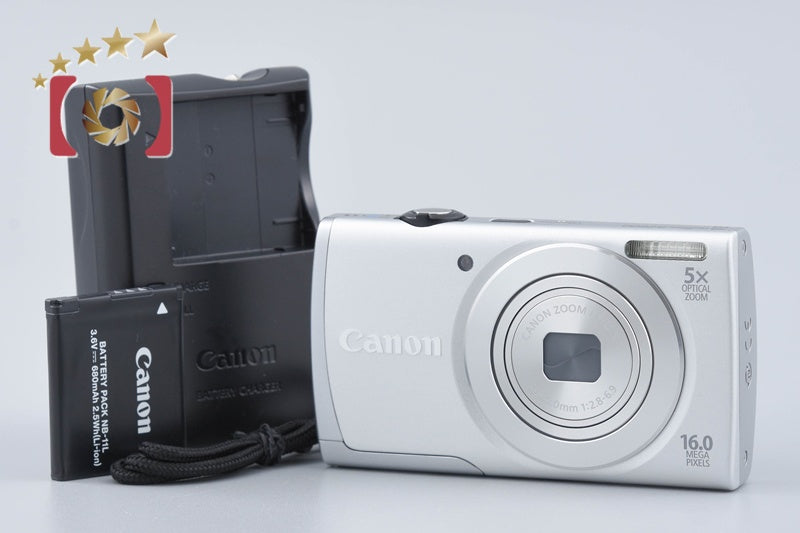 Canon PowerShot A2600 Silver 16.0 MP Digital Camera