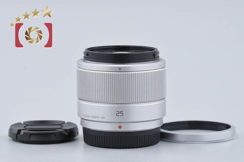 Panasonic LUMIX G 25mm f/1.7 ASPH. H-H025 Silver