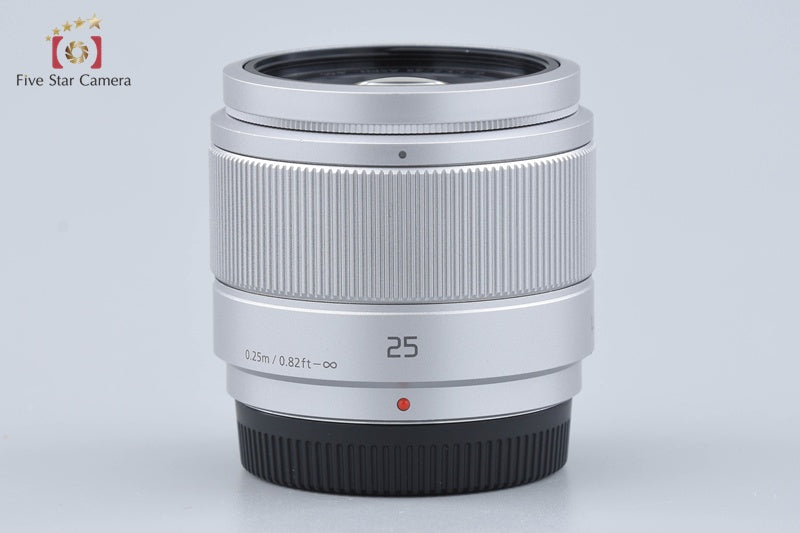 Panasonic LUMIX G 25mm f/1.7 ASPH. H-H025 Silver