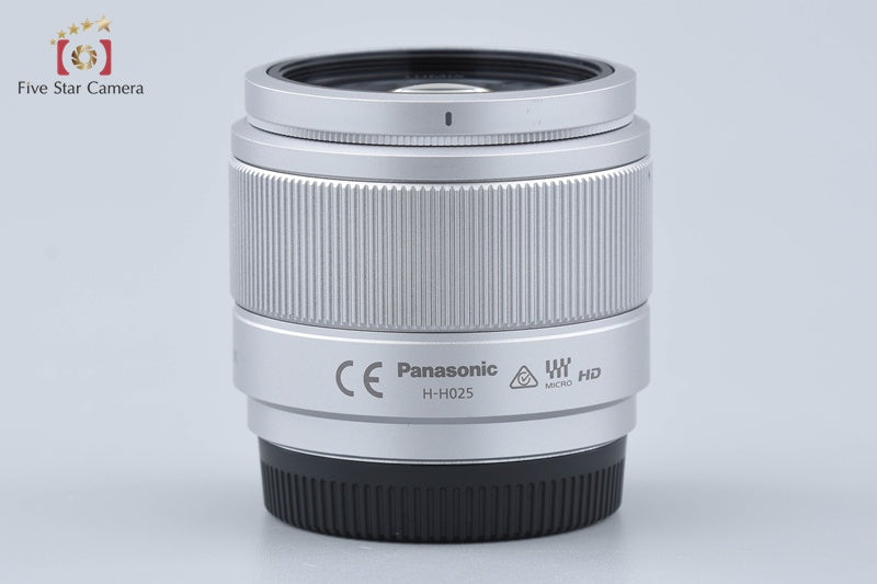Panasonic LUMIX G 25mm f/1.7 ASPH. H-H025 Silver