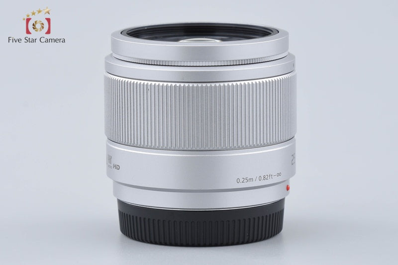 Panasonic LUMIX G 25mm f/1.7 ASPH. H-H025 Silver