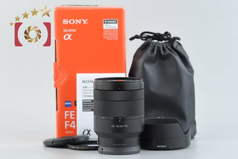 Sony Carl Zeiss Vario Tessar T* FE 24-70mm f/4 ZA OSS SEL2470Z w/ Box