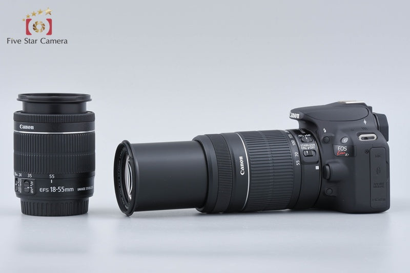 "Count 588" Canon EOS Kiss X7 / Rebel SL1 / 100D 18.0 MP 18-55 55-250 Lenses
