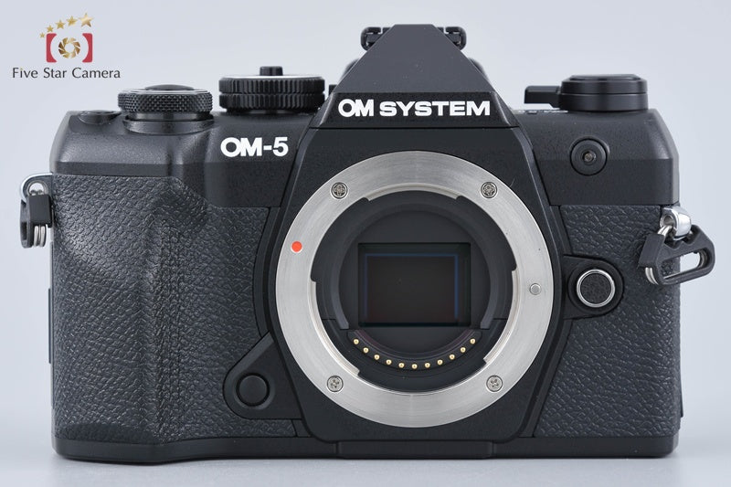 OM SYSTEM OLYMPUS OM-5 Mark II Black 20.4 MP 12-45 Lens [Japanese Language Only]