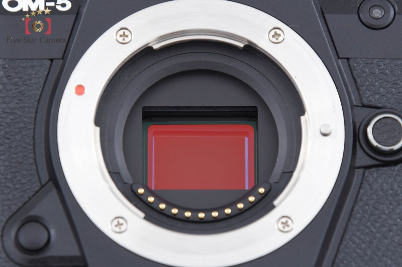 OM SYSTEM OLYMPUS OM-5 Mark II Black 20.4 MP 12-45 Lens [Japanese Language Only]