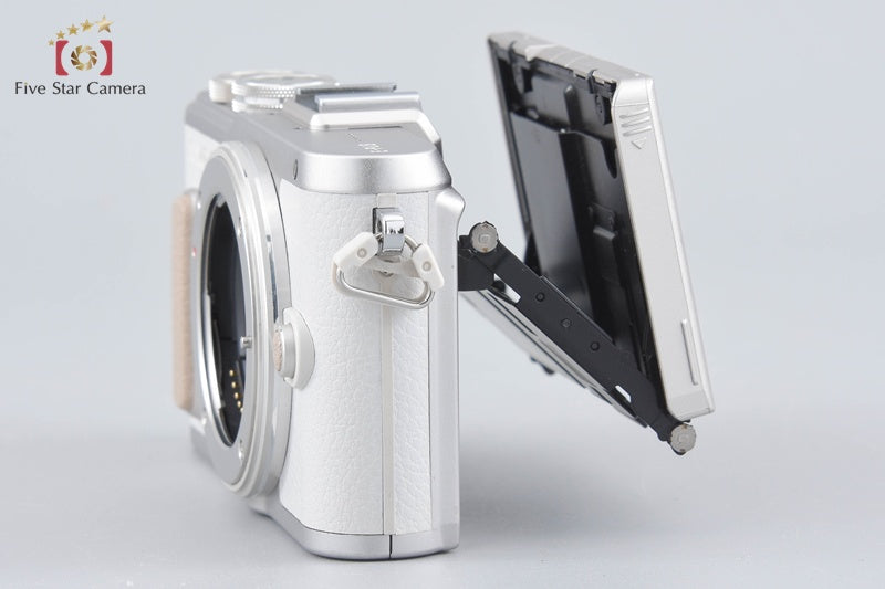 "Count 883" Olympus PEN E-PL8 White 16.1 MP Digital Mirrorless Camera w/ Box