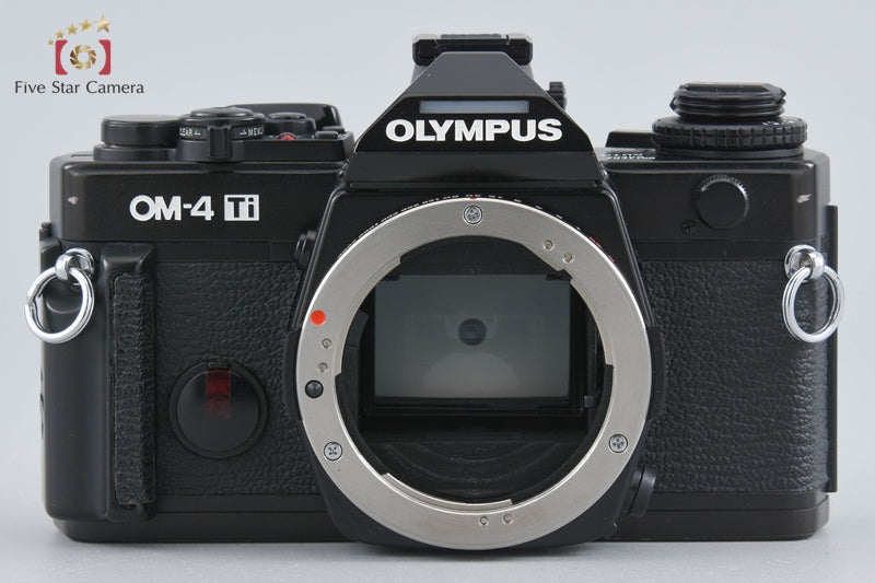 Olympus OM-4Ti Black 35mm SLR Film Camera Body w/ Box