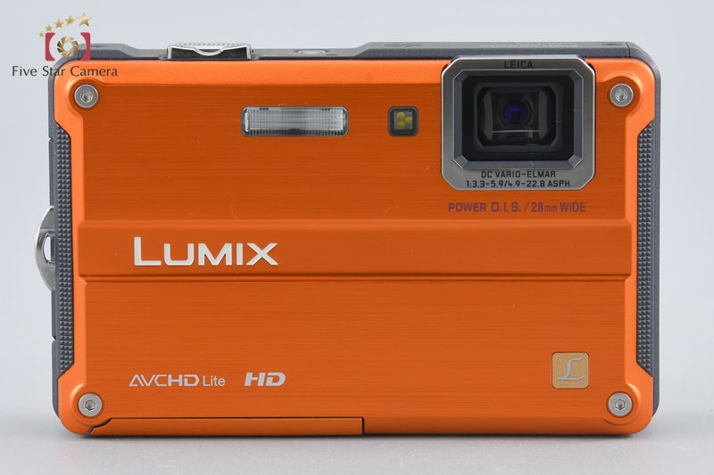 Panasonic LUMIX DMC-FT2 Orange 14.1 MP Digital Camera [Japanese Language Only]