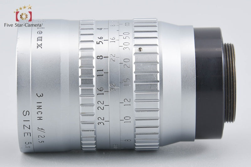 Bell&Howell Angenieux 3inch 75mm f/2.5 Cine Lens C Mount