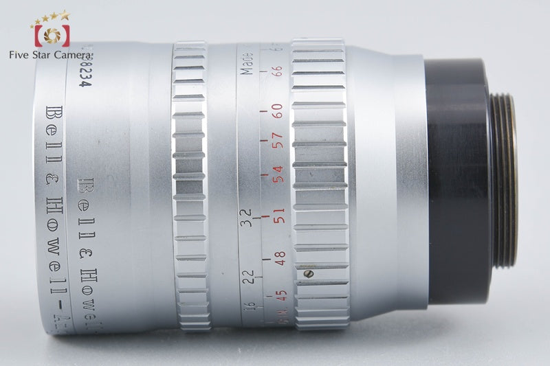 Bell&Howell Angenieux 3inch 75mm f/2.5 Cine Lens C Mount