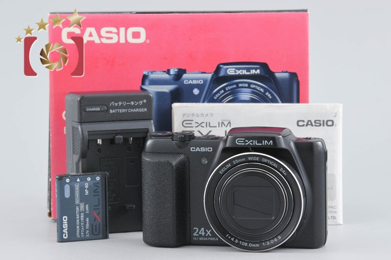 Casio EXILIM EX-H50 Black 16.1 MP Digital Camera w/ Box
