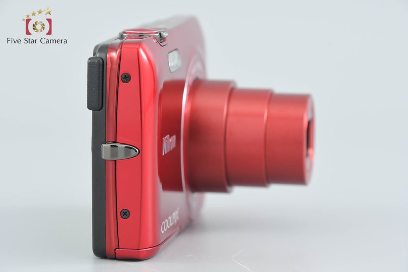 Nikon COOLPIX S4300 Glossy Red 16.2 MP Digital Camera