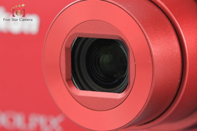 Nikon COOLPIX S4300 Glossy Red 16.2 MP Digital Camera